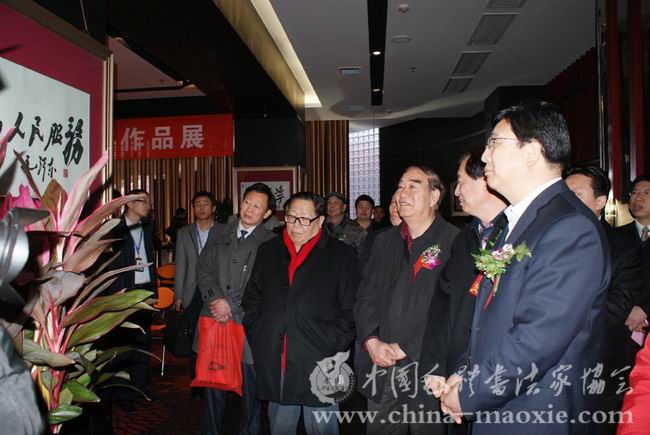 中国毛体书法家协会会长景学勤将军