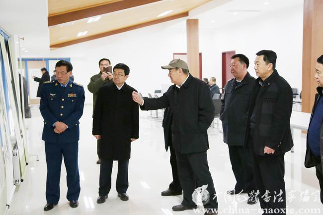 中国毛体书法家协会西安红色书画创作基地揭牌
