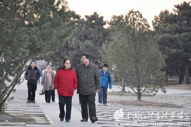 中国毛体书法家协会西安红色书画创作基地揭牌
