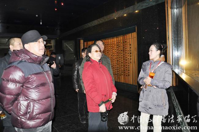 中国毛体书法家协会西安红色书画创作基地揭牌